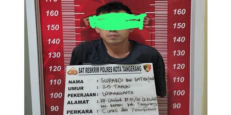 Pelaku pemerkosaan dibekuk Polresta Tangerang/IST