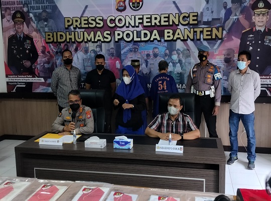 Polda Banten ungkap kasus mafia tanah/HEN