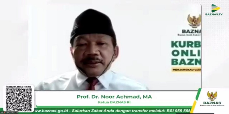 Ketua BAZNAS RI Prof Dr KH Noor Achmad, MA/IST