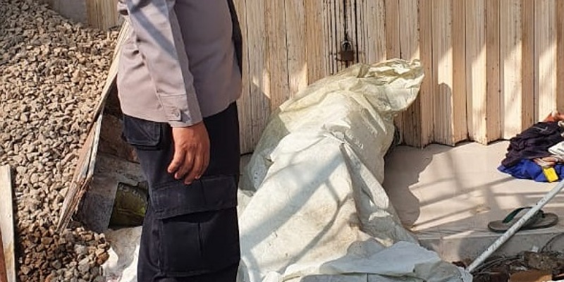 Penemuan mayat di  di Taman Sari, Kecamatan Serang, Kota Serang/HEN