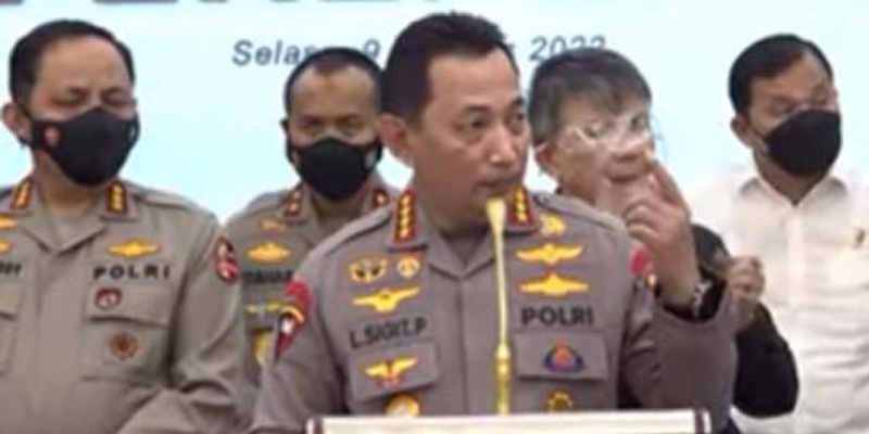 Kapolri Jenderal Listyo Sigit Prabowo/Net