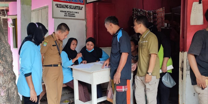Penyaluran Bantuan Pangan Non Tunai (BNPT) di Kota Tangerang/Repro