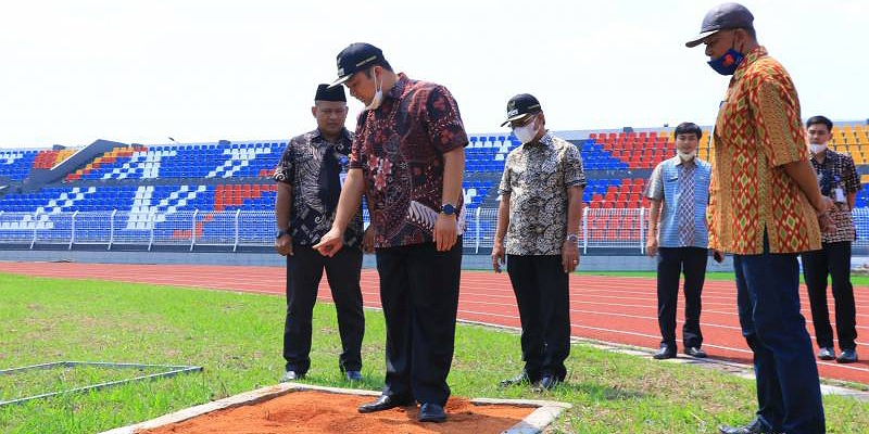 Walikota Tangerang Arief R Wismansyah cek venue untuk Porprov Banten/IST