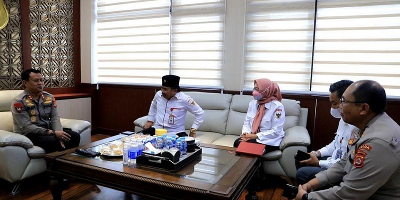 Rombongan BPIP mengunjungi Penjabat Banten dan Kapolda Banten/HDR