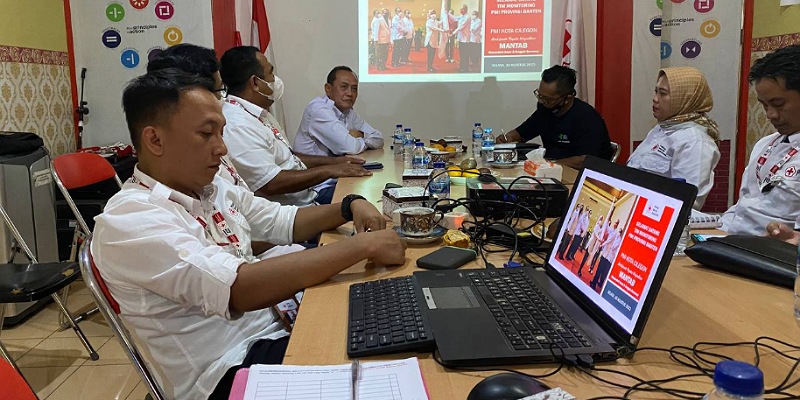PMI Banten menggelar monitoring penguatan organisasi/QMT