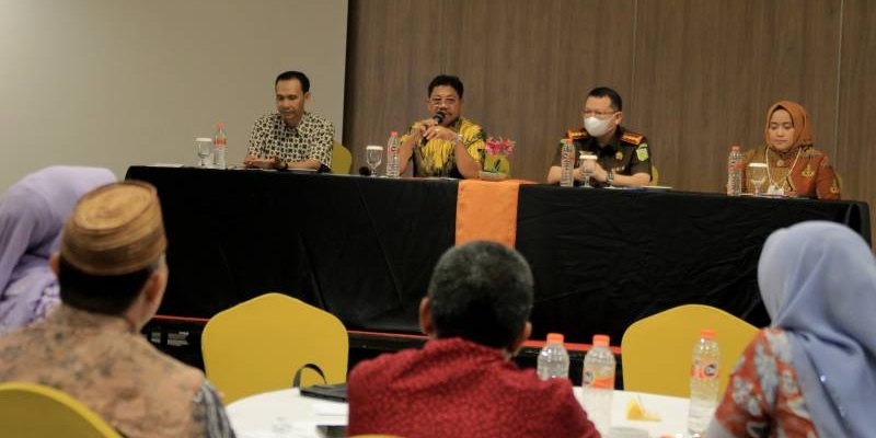 Wakil Walikota Tangerang Sachrudin saat mengisi Pelatihan Manajemen Perubahan (Change Management)/Repro