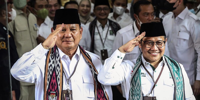 Ketum DPP Gerindra Prabowo Subianto dan Ketum PKB Muhaimin Iskandar/Net