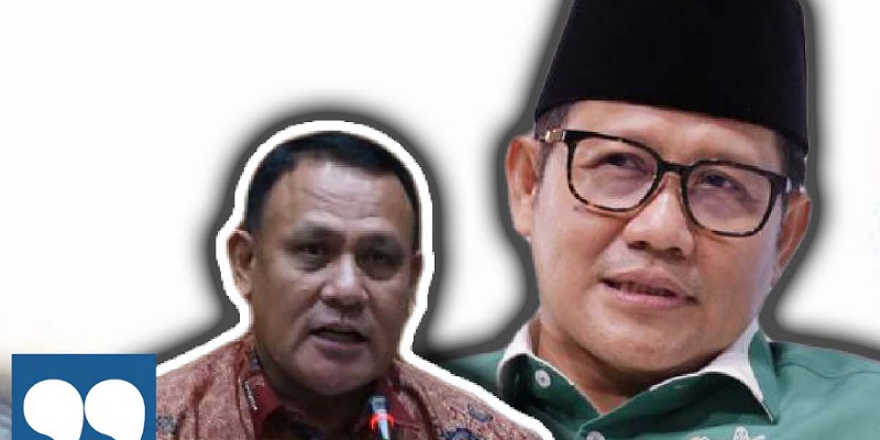 Kolase Ketua KPK Firli Bahuri dan Ketum PKB Muhaimin Iskandar/Repro
