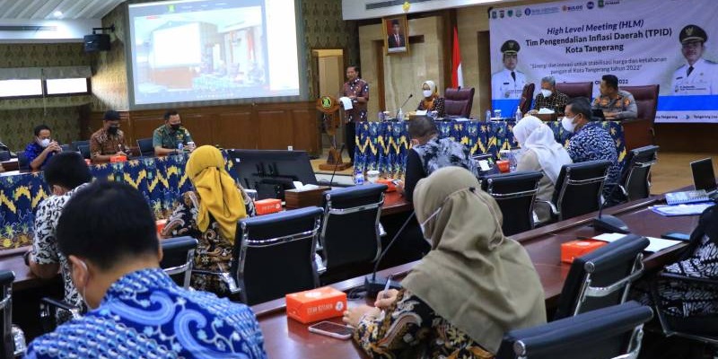 High Level Meeting Tim Pengendalian Inflasi Daerah (TPID) Kota Tangerang/Dok