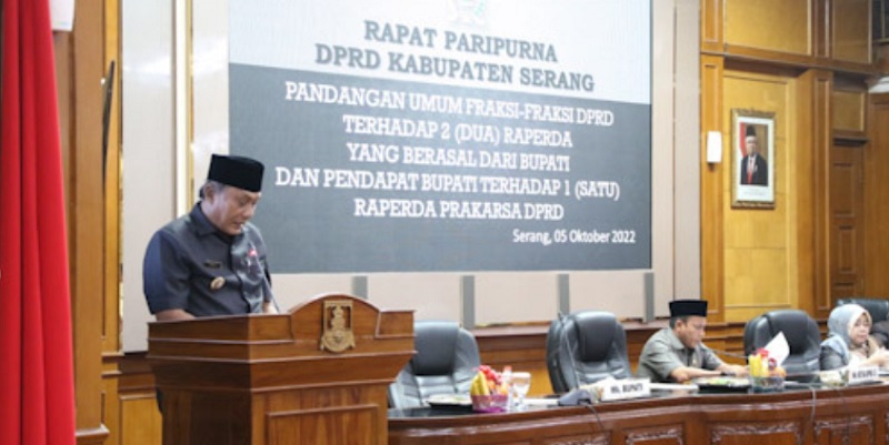 Paripurna DPRD Kabupaten Serang/Repro