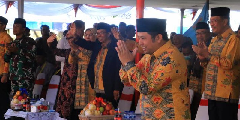 Walikota Tangerang Arief Wismansyah saat mengikuti pembukaan MTQ XIX di Anyer/Repro