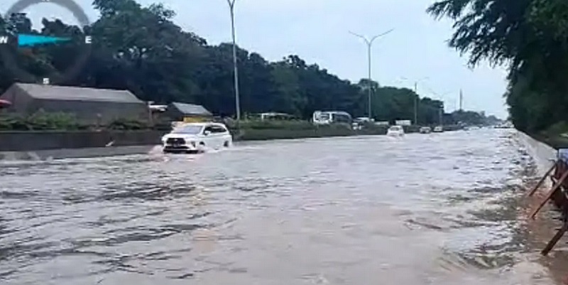 Banjir Tol Jakarta-Tangerang/Net