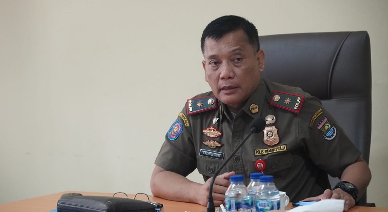 Kepala Satuan Polisi Pamong Praja (Kasatpol PP) Kabupaten Tangerang, Fachrul Rozi/Repro