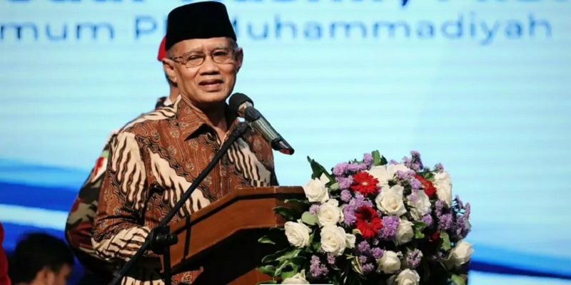 Ketua Umum PP Muhammadiyah Haedar Nashir membuka Muktamar Nasyiatul Aisyiyah ke XIV di Bandung/Repro