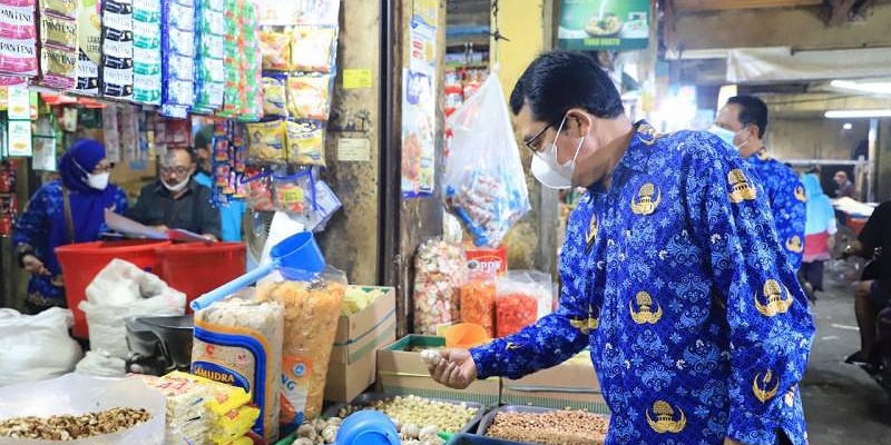 Sidak harga pasar jelang Nataru di Kota Tangerang/Repro