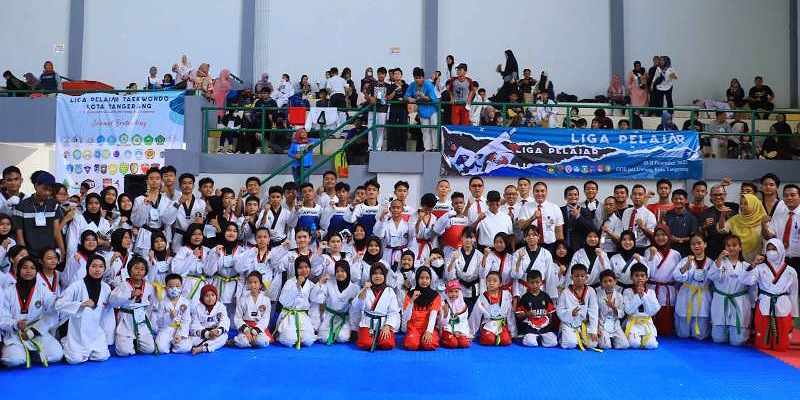 Liga pelajar Taekwondo di Kota Tangerang/Repro