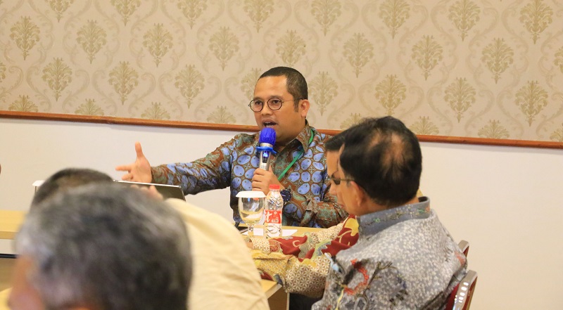 Walikota Tangerang Arief Wismansyah saat menjadi pembicara di forum ICMI/Repro