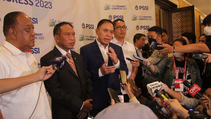 Ketum PSSI Mochamad Iriawan menyatakan tidak maju di pencalonan Ketum PSSI periode 2023-2027/Repro
