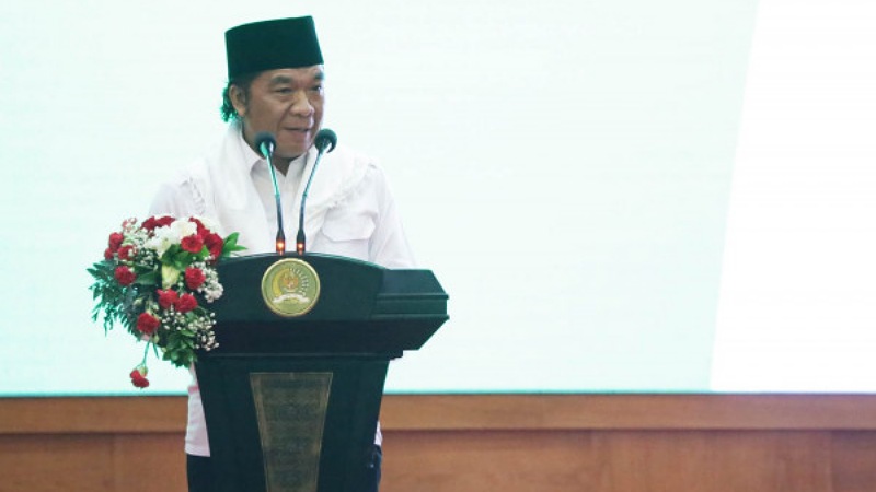 Pj Gubernur Banten Al Muktabar menyebut Pemprov Banten mengusulkan pendiri Matlaul Anwar sebagai Pahlawan Nasional/Repro