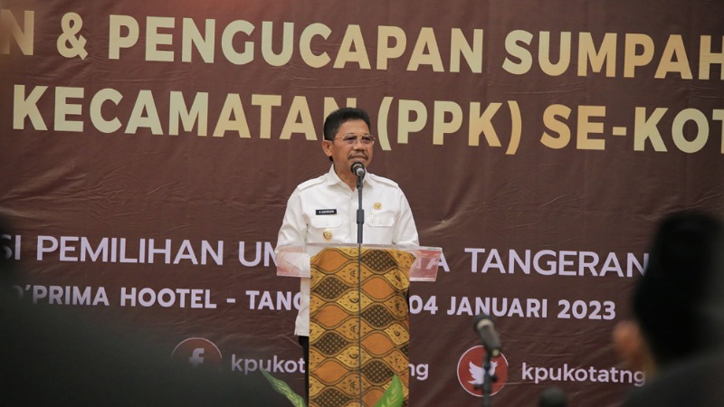 Wakil Walikota Tangerang Sachrudin/Repro
