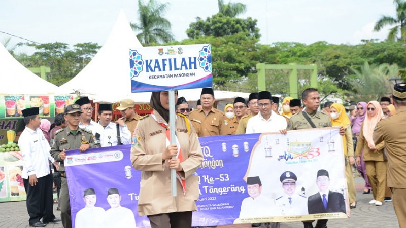 Kafilah di MTQ Kabupaten Tangerang/Repro