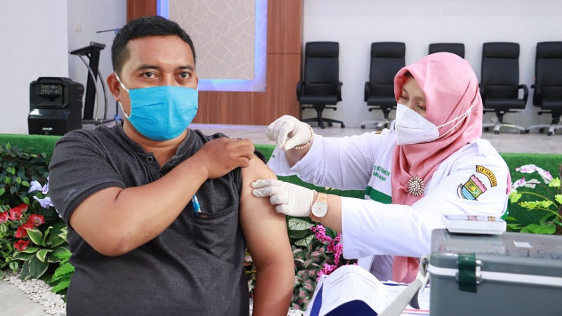 Vaksinasi di Kabupaten Tangerang/Repro