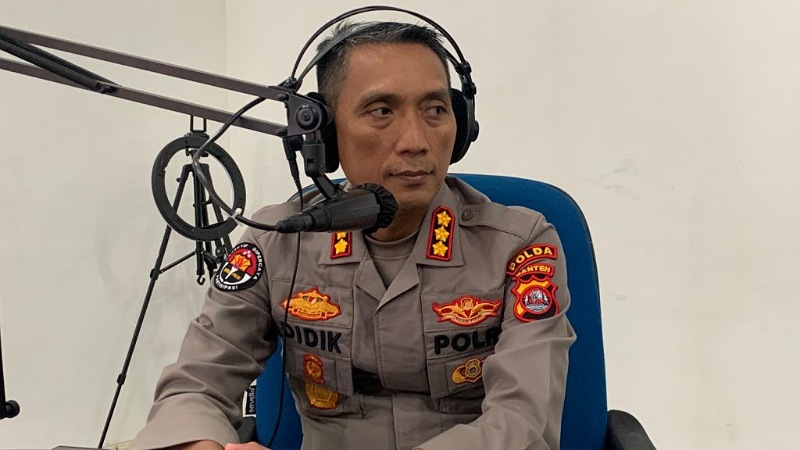 Kabid Humas Polda Banten Kombes Pol Didik Hariyanto/Repro