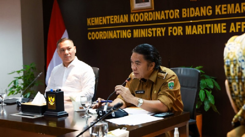 Pj Gubernur Banten Al Muktabar mendukung pengembangan energi baru terbarukan/Repro