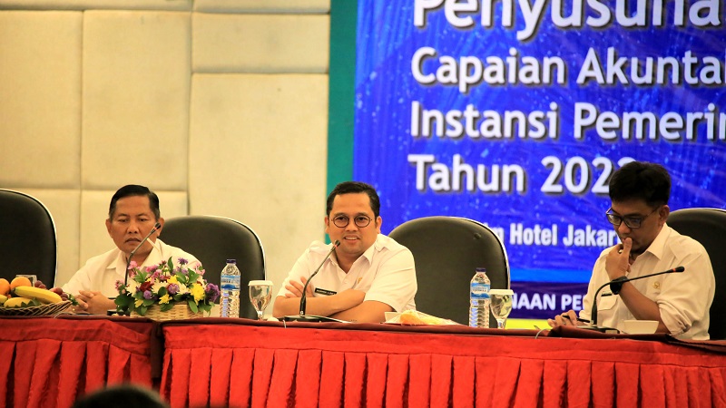Walikota Tangerang Arief R. Wismansyah saat membuka kegiatan Penyusunan Laporan Capaian Akuntabilitas Kinerja Instansi Pemerintah Kota Tangerang Tahun 2022/Repro