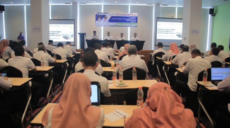 Walikota Tangerang Arief R Wismansyahsaat membuka kegiatan Penyusunan LKPJ Walikota Tangerang Tahun 2022/Repro