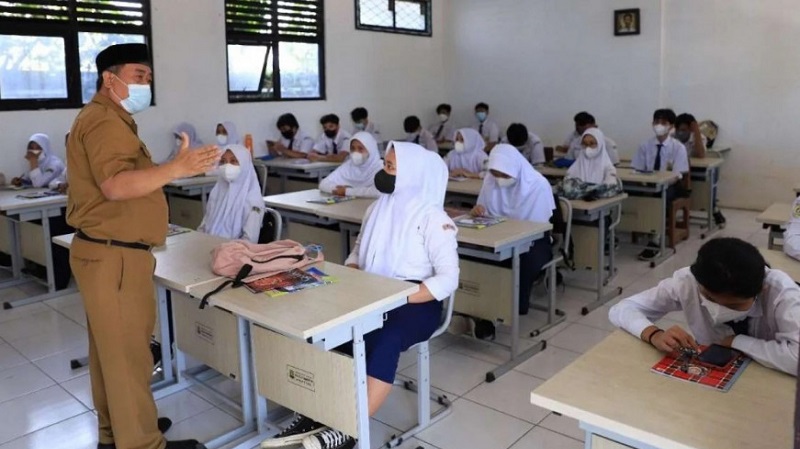 Selama bulan ramadan jam belajar di SD dan SMP di Kabupaten Tangerang dikuraangi/Repro