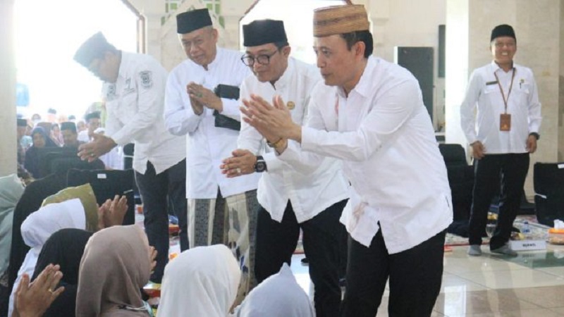 Pembekalan manasik haji ramah lansia di Kabupaten Tangeang. (Foto: Net)