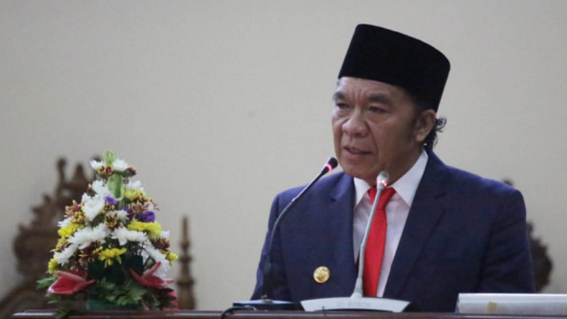Pj Gubernur Banten Al Muktabar menyatakan pengangkatan pejabat Pemprov Banten sudah sesuai prosedur. (Foto: Dok Pemprov)
