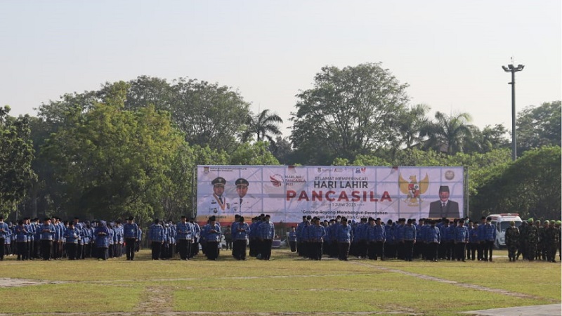 Peringatan Hari Lahir Pancasila 1 Juni di Kabupaten Tangerang. (Foto: Dok Pemkab)
