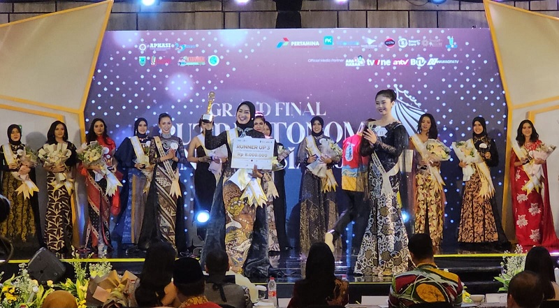 Damaranti Raksa Alifa (Dara), gadis utusan Kabupaten Serang meraih  Runner up III dalam Pemilihan Putri Otonomi Indonesia (POI) 2023. (Foto: Ist)