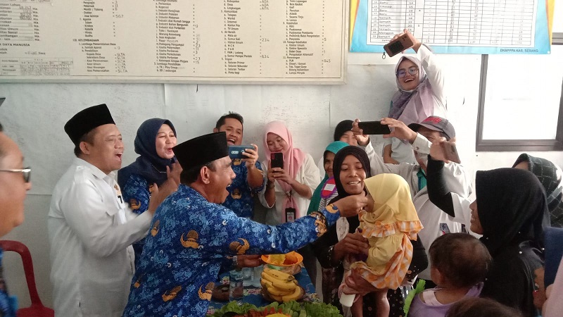 DKBP3A  Kabupaten Serang mensukuri kasus kekerasan anak menurun. (Foto: Dok Pemkab)