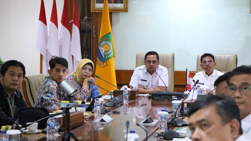 Audensi Kementerian PUPR ke Pemkot Tangerang terkait Revitalisasi Pasar Anyar. (Foto (Dok Pemkot)