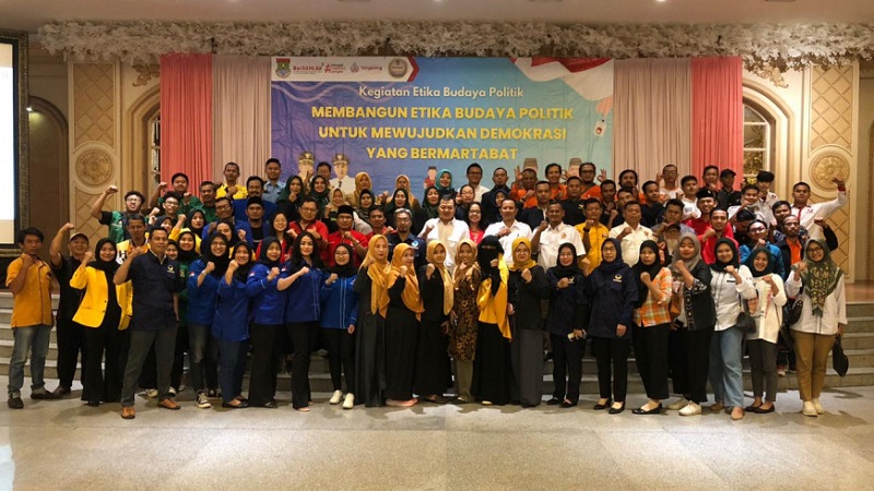 Sosialisasi penguatan etika budaya politik bagi kader partai politik (parpol) di Kabupaten Tangerang. (Foto: Dok Pemkot)