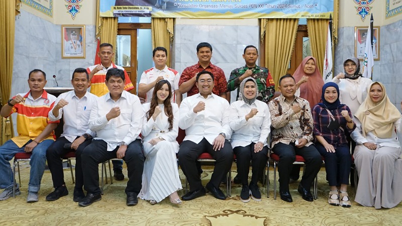 Ananda Trianh Salichan terpilih  aklamasi menjadi Ketua Umum Pengprov PJSI Banten periode 2023-2028. (Foto: Ist)