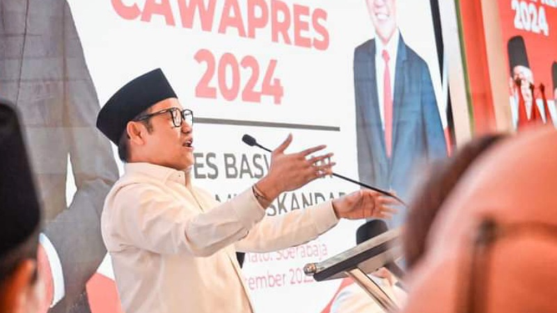 Bakal calon Wakil Presiden Muhaimin Iskandar menceritakan detik-detik penawaran cawapres. (Foto: Repro)