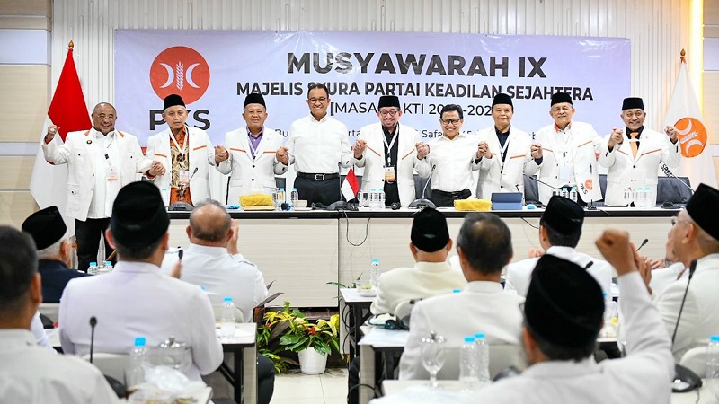 Musyawarah Majelis Syura PKS resmi menetepakna Muhaimin Iskandar sebagai Cawapresnya Anies Baswedan. (Foto: Ist)