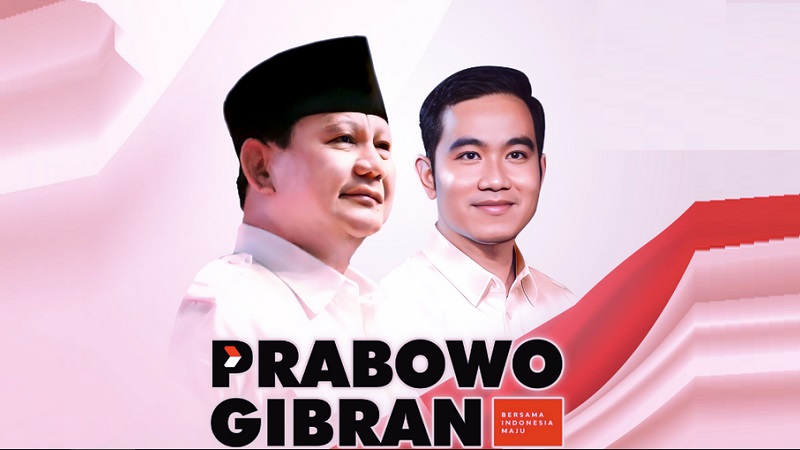Pasangan Prabowo Subianto dan Gibran Rakabuming Raka. (Foto: Repro)