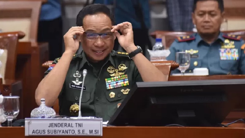 Jenderal Agus Subiyanto akan dilantik sebagai Panglima TNI. (Foto: Repro)