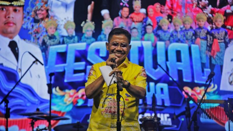 Wakil Walikota Tangerang Sachrudin membuka Festival Budaya Kota Tangerang 2023. (Foto: Dok Pemkot)