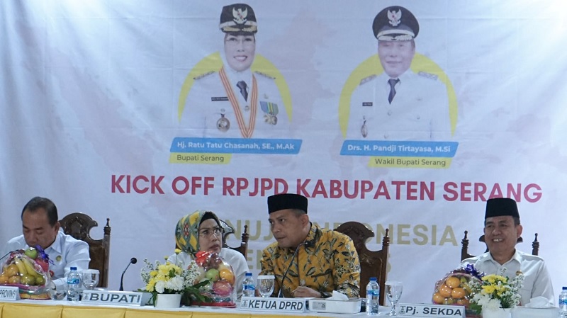 Kick off meeting RPJPD Kabupaten Serang 2024-2045. (Foto: Dok Pemkab)