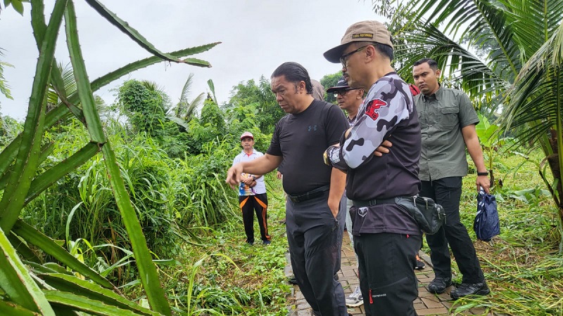 Pj Gubernur Banten Al Muktabar arahkan Kawasan Sitandu jadi  sentra bibit dan pemuliaan tanaman. (Foto: Repro)