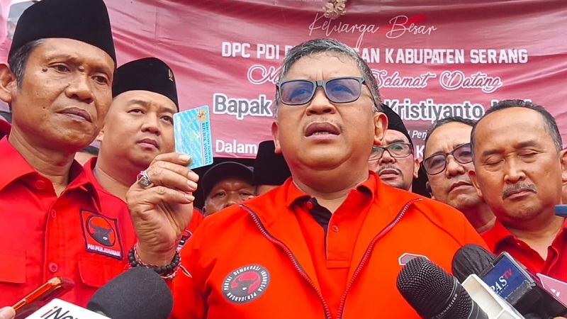 Sekjen PDIP Hasto Kristiyanto. (Foto: Repro)