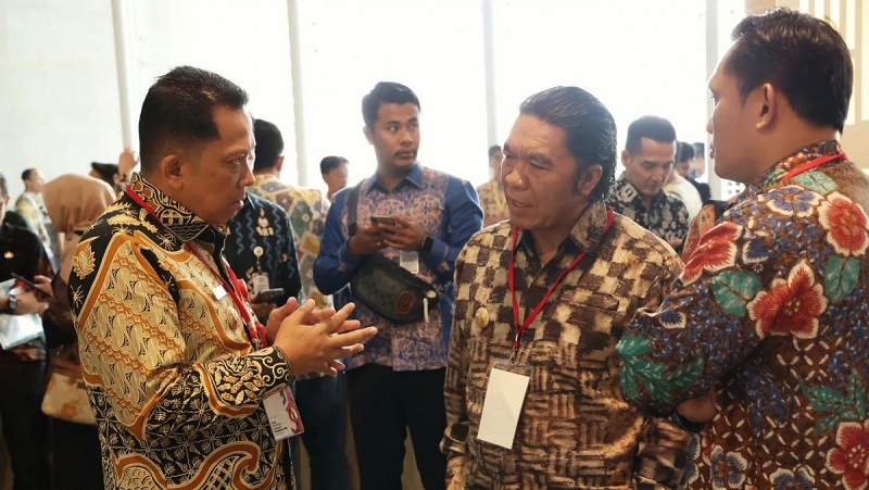 Pj Gubernur Banten Al Muktabar disela-sela Rakor Persiapan Pengadaan Aparatur Sipil Negara (ASN) Tahun 2024. (Foto: Dok Pemprov)
