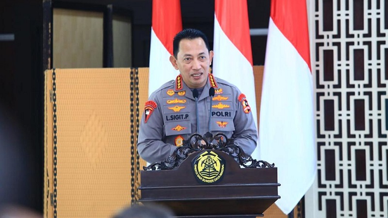 Kapolri Jenderal Listyo Sigit Prabowo, (Foto: Repro)